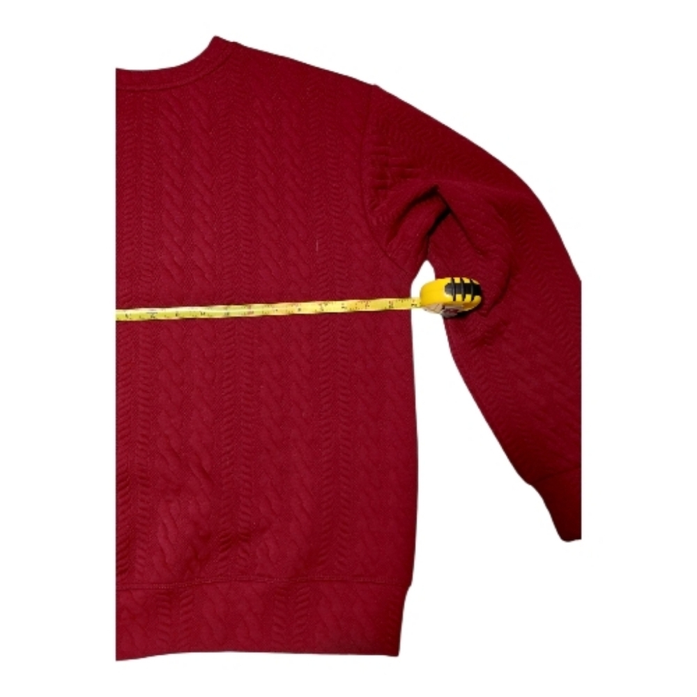 Joe Fresh Maroon Sweatshirt - Picture 2 of 5